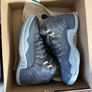 Jordan 12s Wolf gray